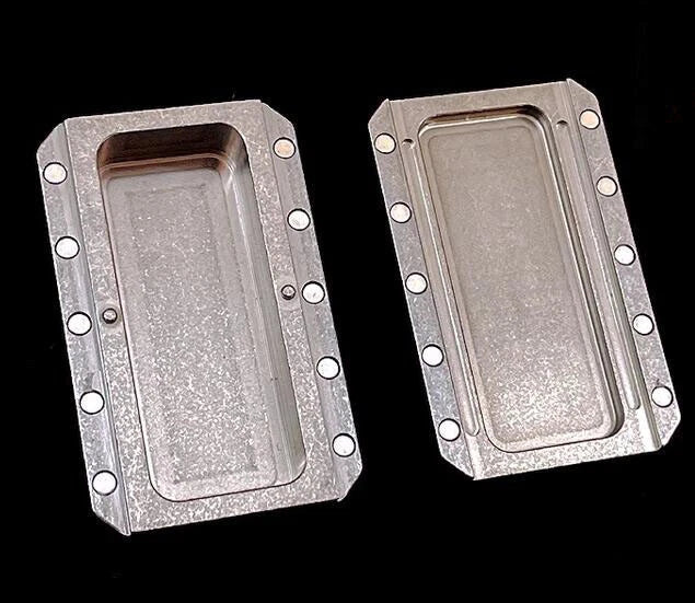 1PC TC4 Titanium Case Storage Container EDC Push Card Slider Pocket Toy Gift 07FC0E-D4 - KOEEK