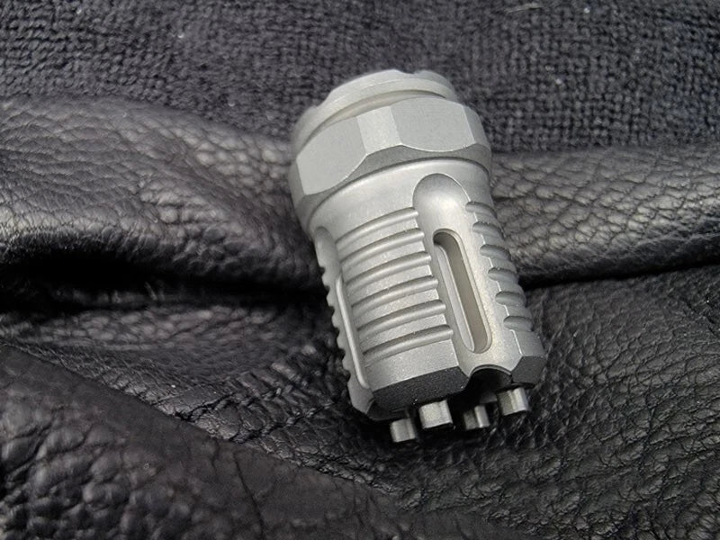 Titanium Alloy Knife Bead Necklace Paracord Pendant Lanyard Making Bead DIY EDC 07FC0E-D4 - KOEEK