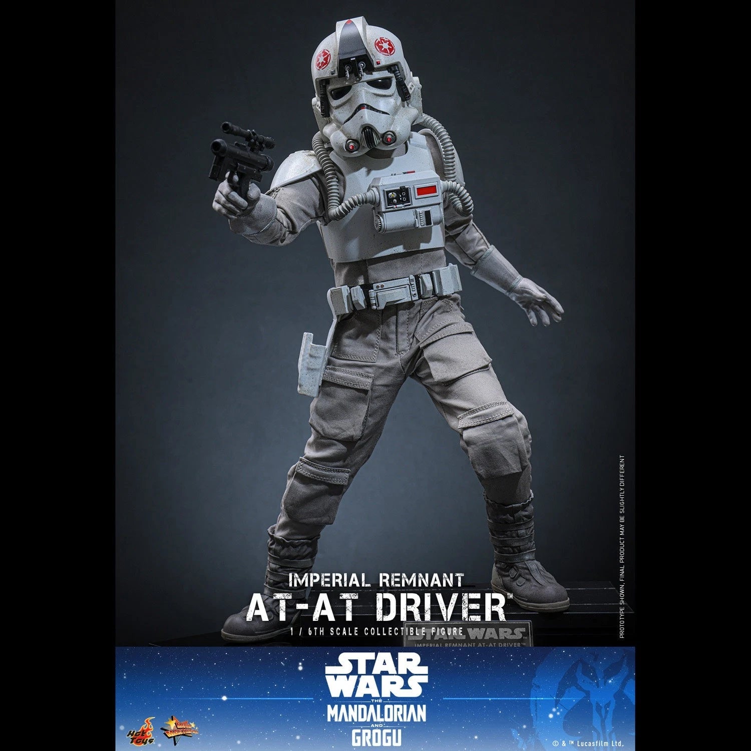 Hot Toys MMS845 1/6 Star Wars The Mandalorian Imperial AT-AT Driver Figure HOT_TOYS - KOEEK