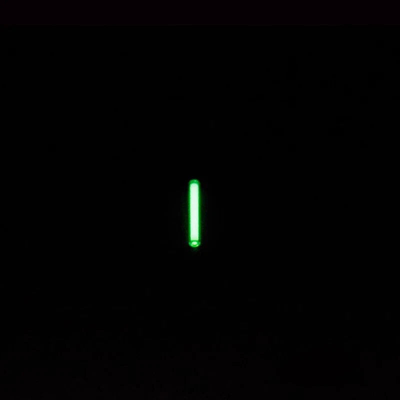 1pcs 2x12mm Tube Night Luminous Tube Signal Light Tube 25 Years Life EDC Toy 07FC0E-D4 - KOEEK
