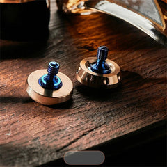 EDC Fidget Spinner Toy Titanium Alloy Hand Spinner Fun Fidget Toys ADHD Tool Toy 07FC0E-D4 - KOEEK