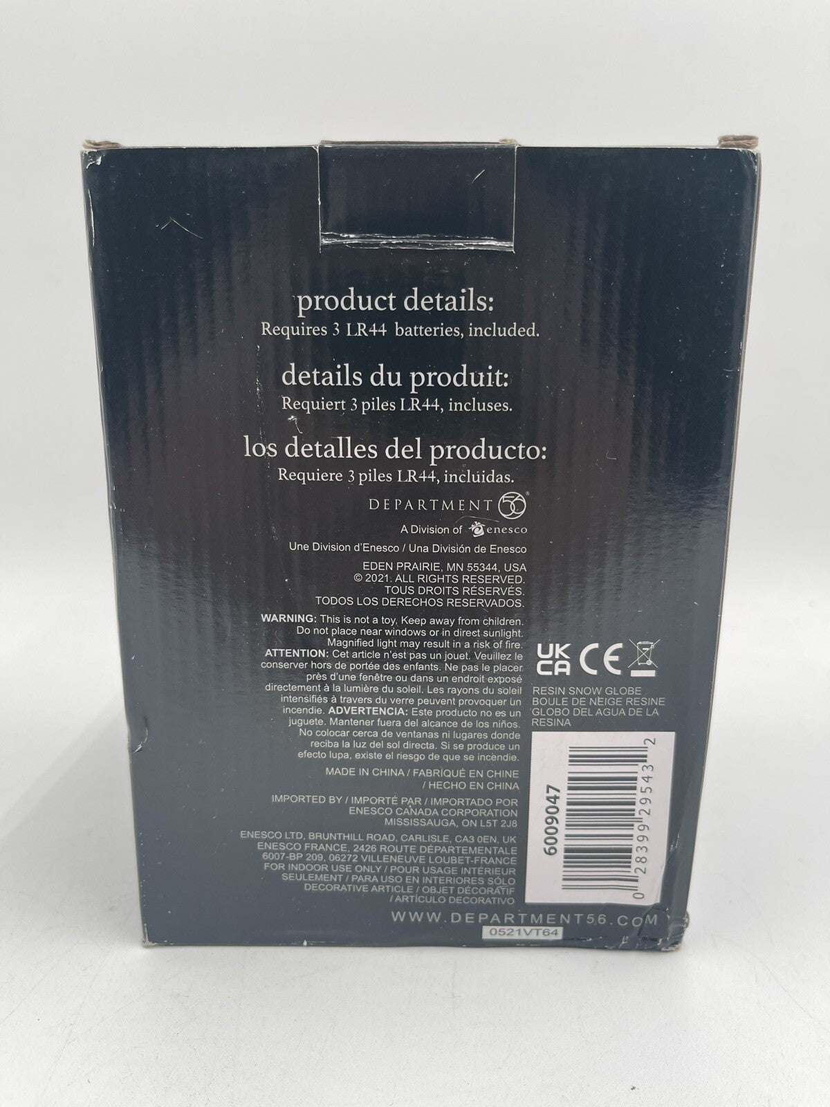 The Nightmare Before Christmas Jack Skellington Light Up Water Ball () 07FC0E-D4 - KOEEK