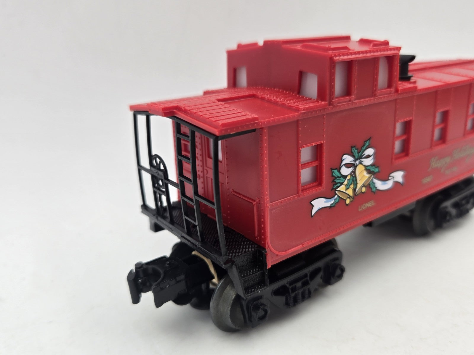 Lionel 6-16547 Christmas LIGHTED Square Window Caboose -  - TESTED! O Gauge LIONEL - KOEEK