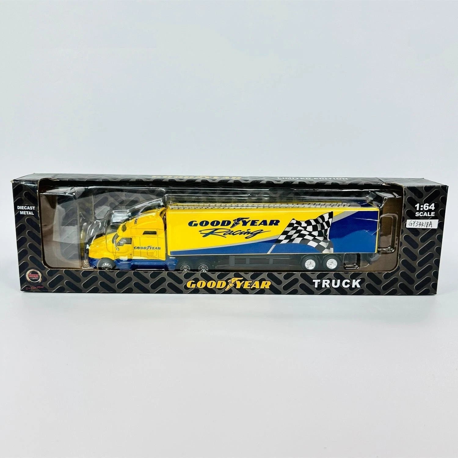 1:64  Alloy Container Trailer Diecast Truck Model Collectible gift Car with Box 07FC0E-D4 - KOEEK