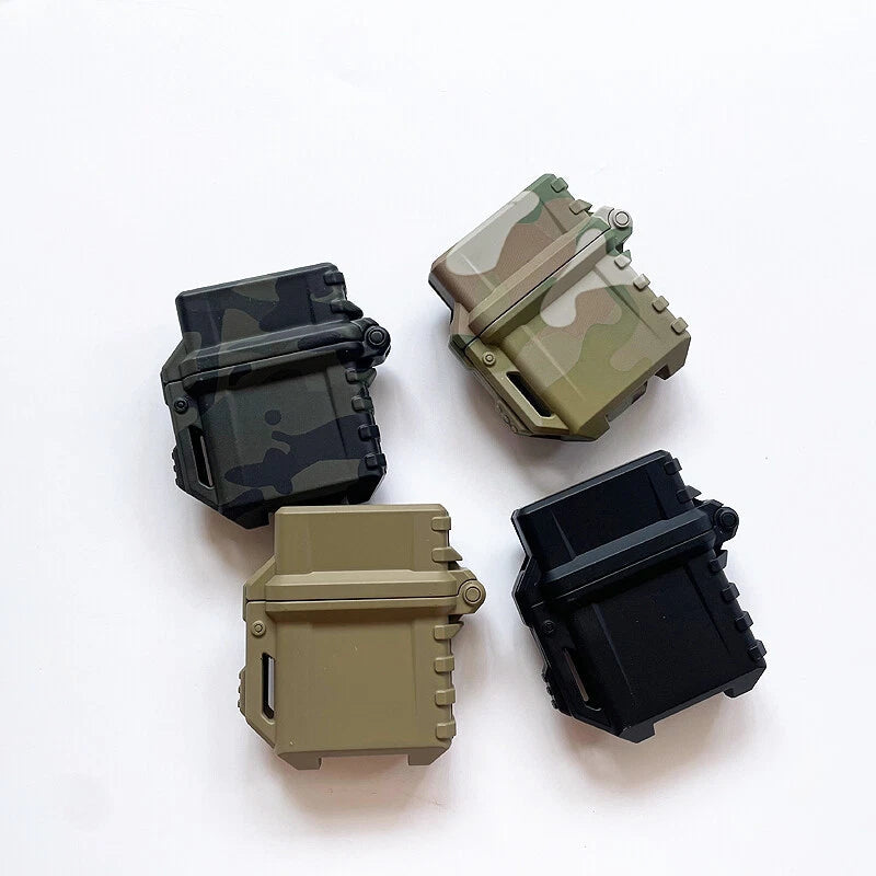 Tactical Universal Zippo Inner Tank Lighter Storage Case Portable Camping Tool 07FC0E-D4 - KOEEK