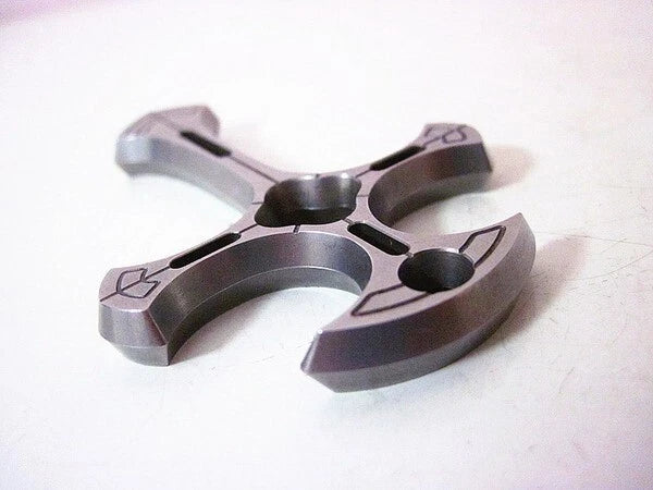 Hot High Chromium Steel Cross Keychain Necklace Men's Decorative Pendant EDC 07FC0E-D4 - KOEEK