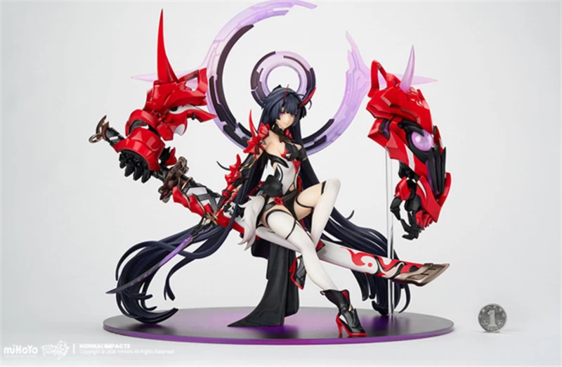 US 1/8 miHoYo Honkai Impact 3 Raiden Mei Herrscher Of Thunder Figure Model 25CM MIHOYO - KOEEK