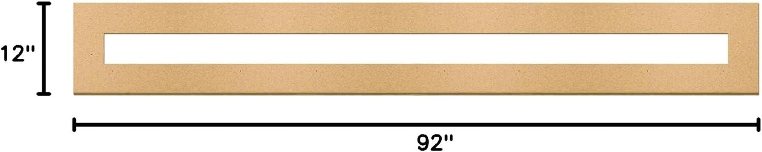 new Fulmoon 4 x 84 Inch Parking Lot Line Stencil Pavement Straight Stencil... FULMOON - KOEEK