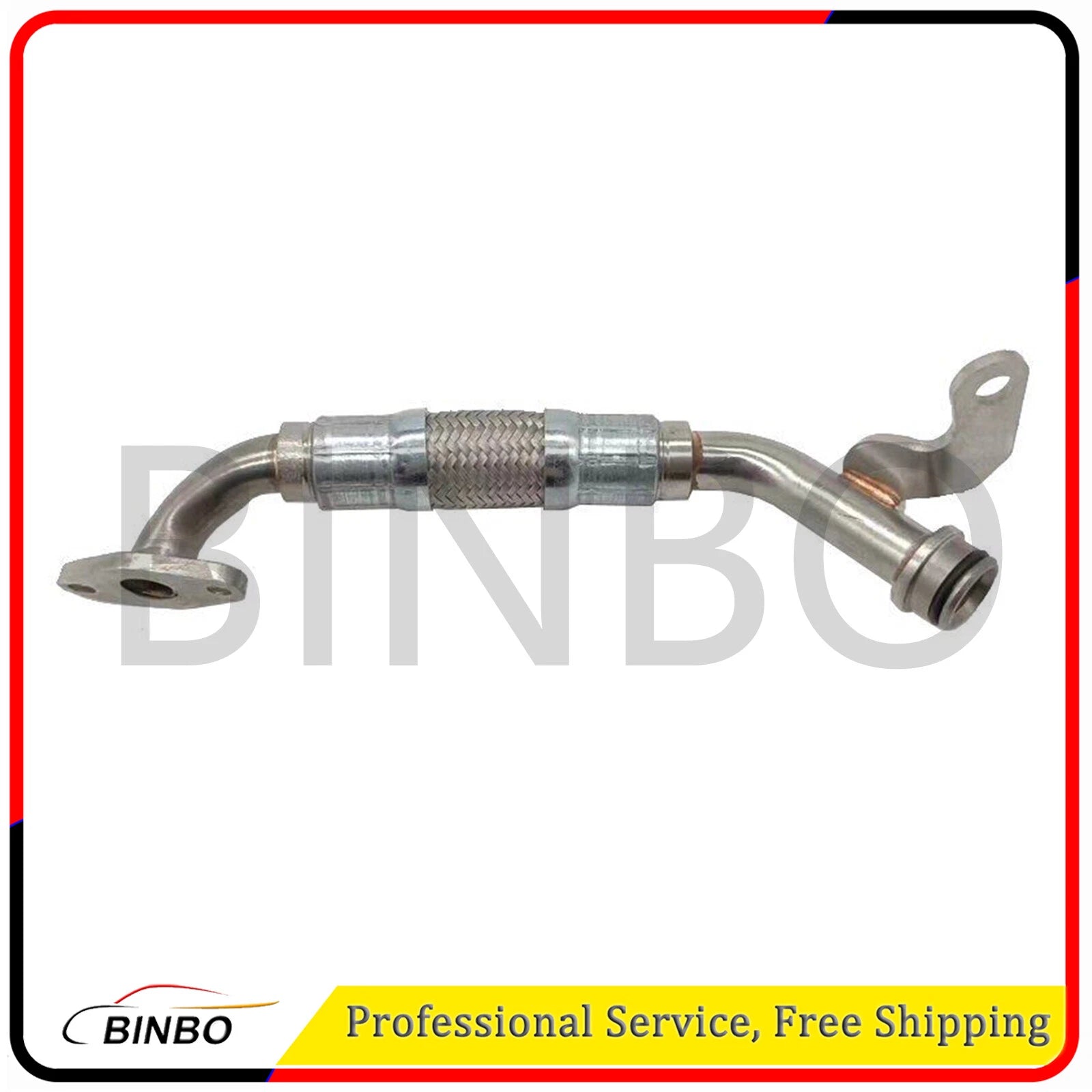11427563713 Turbocharger Coolant Hose For BMW 3 5 Series E90 E92 E60 LCI N54 07FC0E-D4 - KOEEK