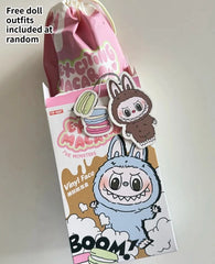 Toy POPMART The Monster Tasty Macaron Blind Box-Random  Action Figure Home Decor 07FC0E-D4 - KOEEK