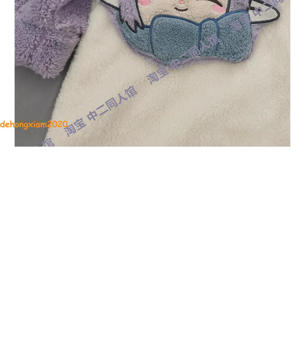 Frieren at the Funeral Pajamas Night-robe Sleepwear Warm Winter Homewear Set 07FC0E-D4 - KOEEK