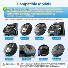 AV2610WA RV2610WA Vacuum Mop Replacement Pads Compatible with Shark AV2610WA 07FC0E-D4 - KOEEK