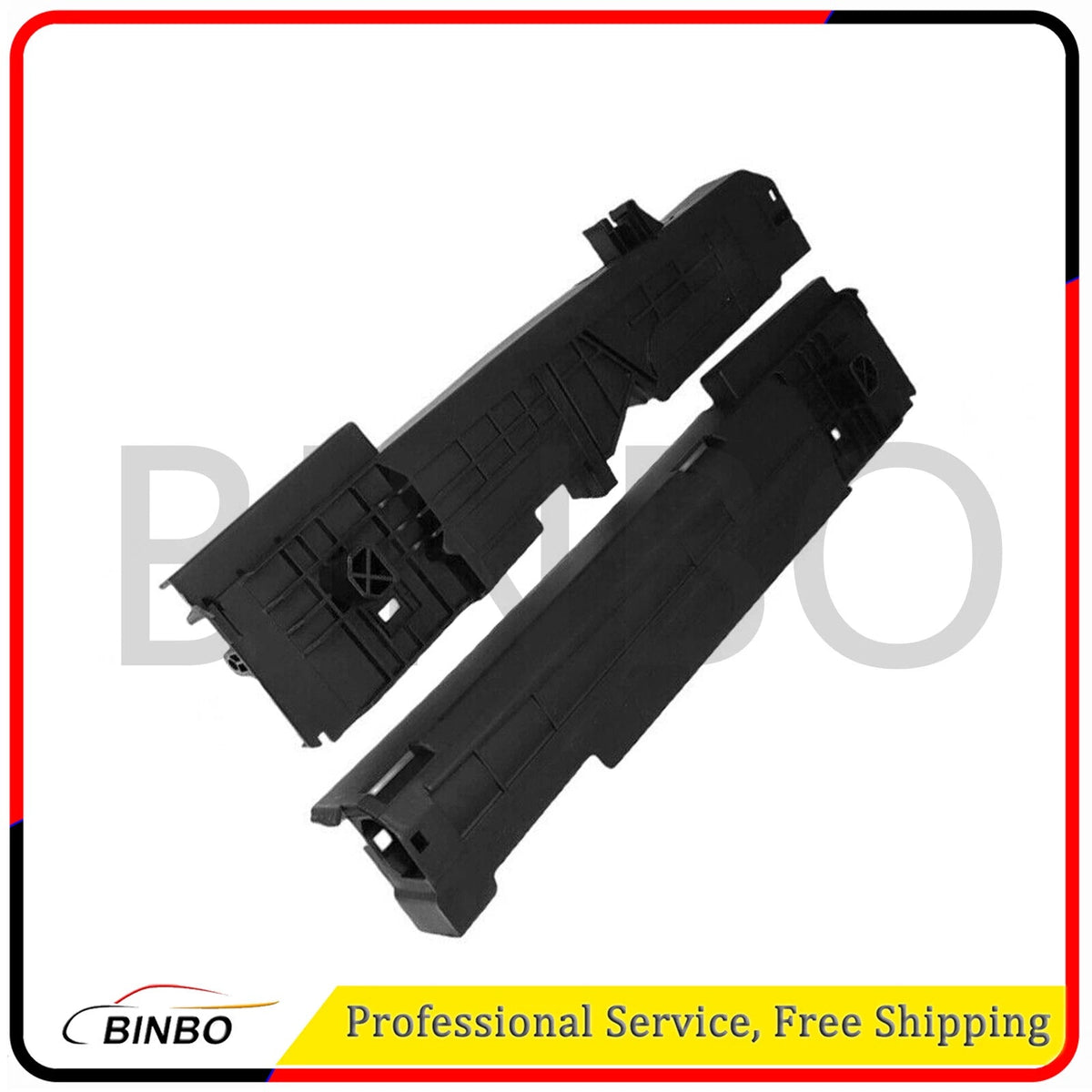Pair for BMW F30 328i 335i F32 428i 435i Right and Left Radiator Bracket 07FC0E-D4 - KOEEK