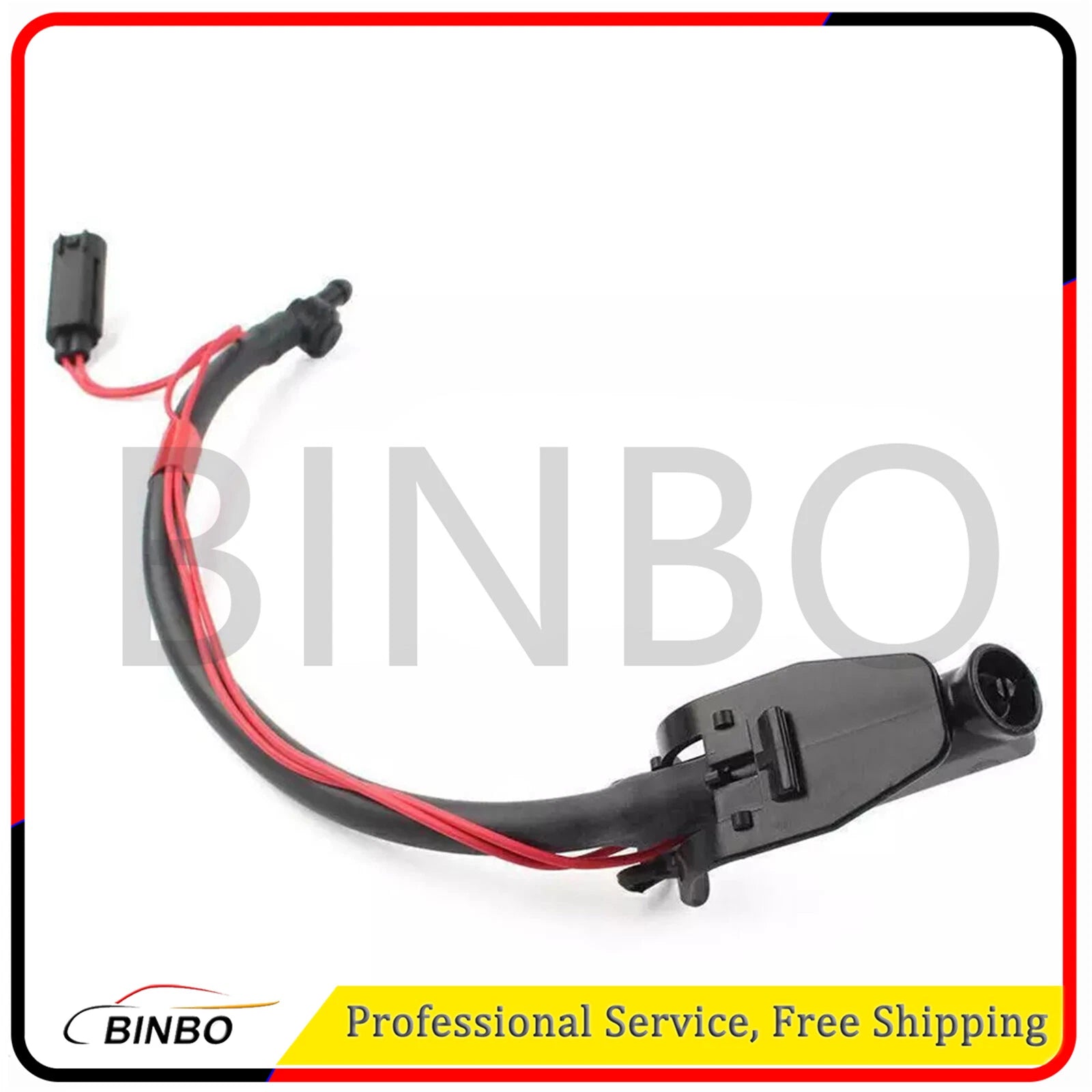 For 13-17 Land Rover Range Rover L322 2Pcs Heated Front Windshield Washer Nozzle 07FC0E-D4 - KOEEK