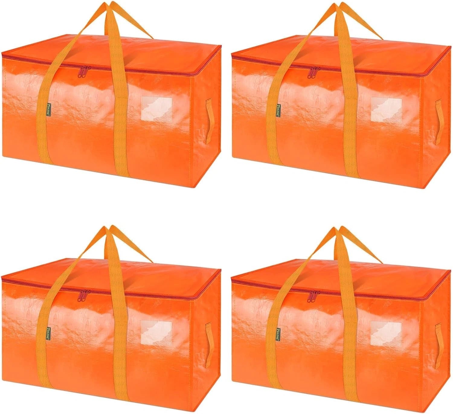4-piece set of extra-large moving bags with reinforced handles 07FC0E-D4 - KOEEK
