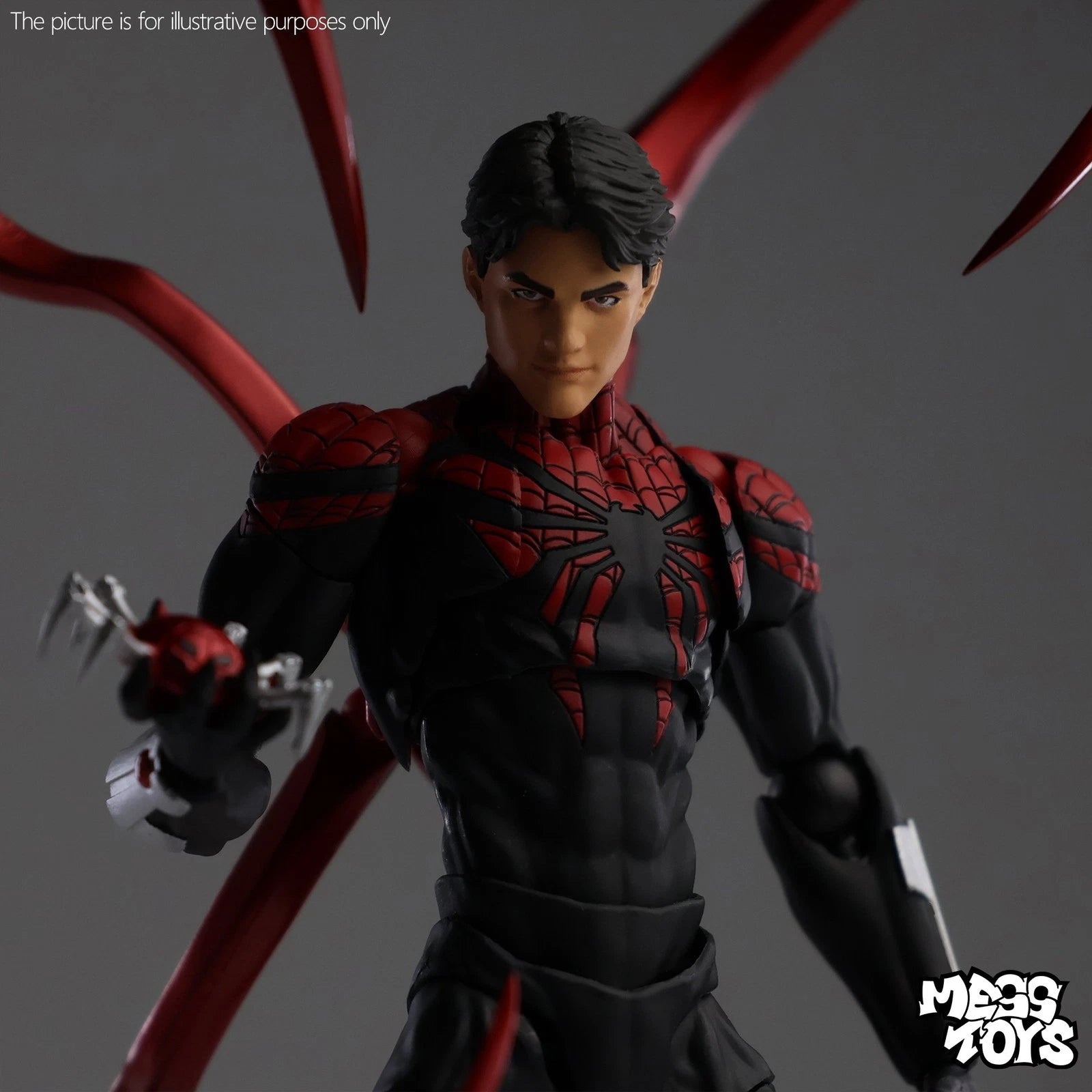 Mess Toys Superior Neighbor Spiderman Octopus Spider 1/12 Action Figure US STOCK MESS_TOYS - KOEEK