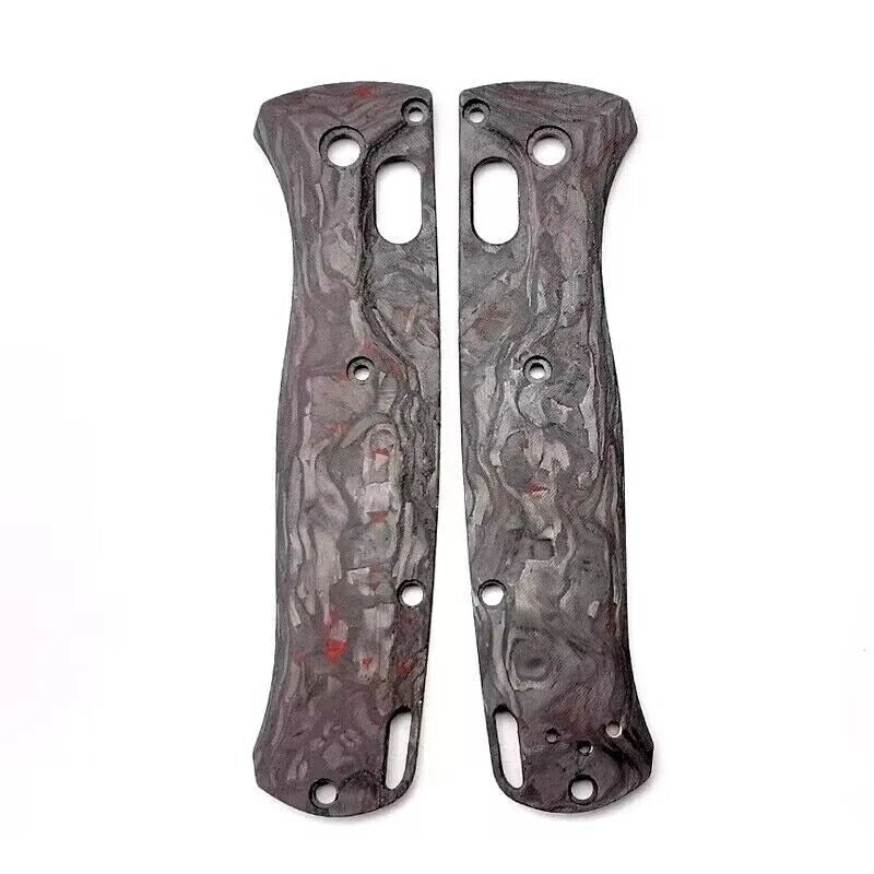 1 Pair Custom Made 3K Carbon Fiber Handle Scales For Benchmade Bugout 535 Knives 07FC0E-D4 - KOEEK
