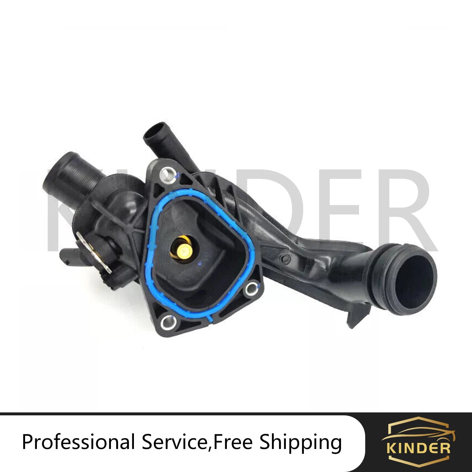 11537647751 Coolant Thermostat For 2013-2016 Mini Cooper R57 R58 R59 R60 R61 07FC0E-D4 - KOEEK