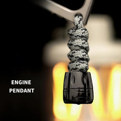 EDC Zirconium Engine Pendant Knife Beads Push Slider decoration Beads Pendant 07FC0E-D4 - KOEEK