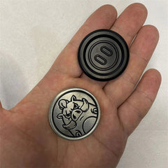 Pig Nose Fidget Haptic Coins Metal Fidget Clicker EDC Adult Fidget Toys 07FC0E-D4 - KOEEK