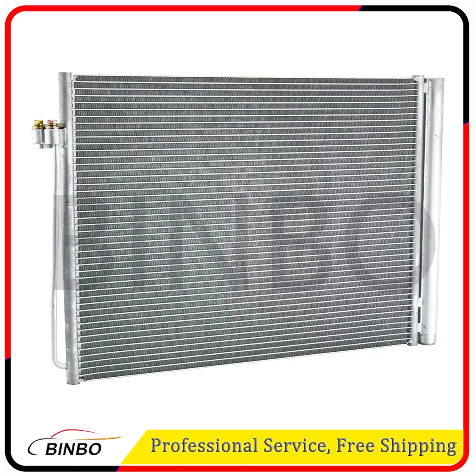 AC Condenser with Receiver Drier for 2007-2018 BMW X5 X6 07FC0E-D4 - KOEEK