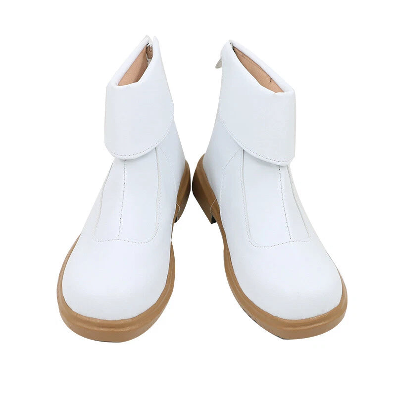 Anime Jujutsu Inumaki Toge Cosplay Costume Shoes Boots White 07FC0E-D4 - KOEEK