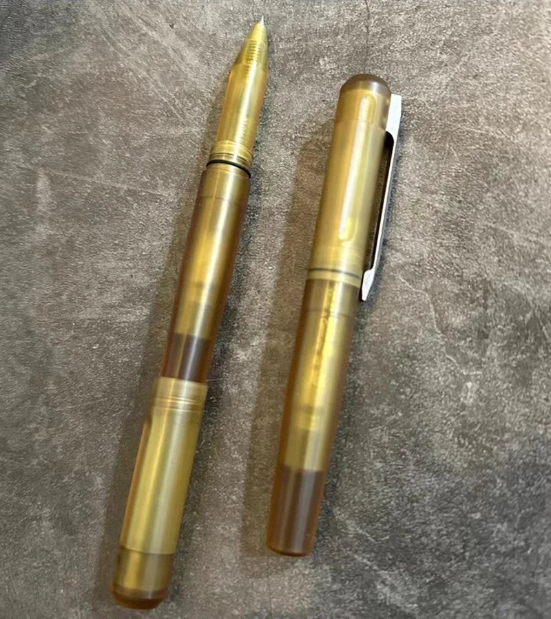 Titanium Alloy + Polyetherimide ULTEM Rollerball Ballpoint Gel G2 Refills 07FC0E-D4 - KOEEK