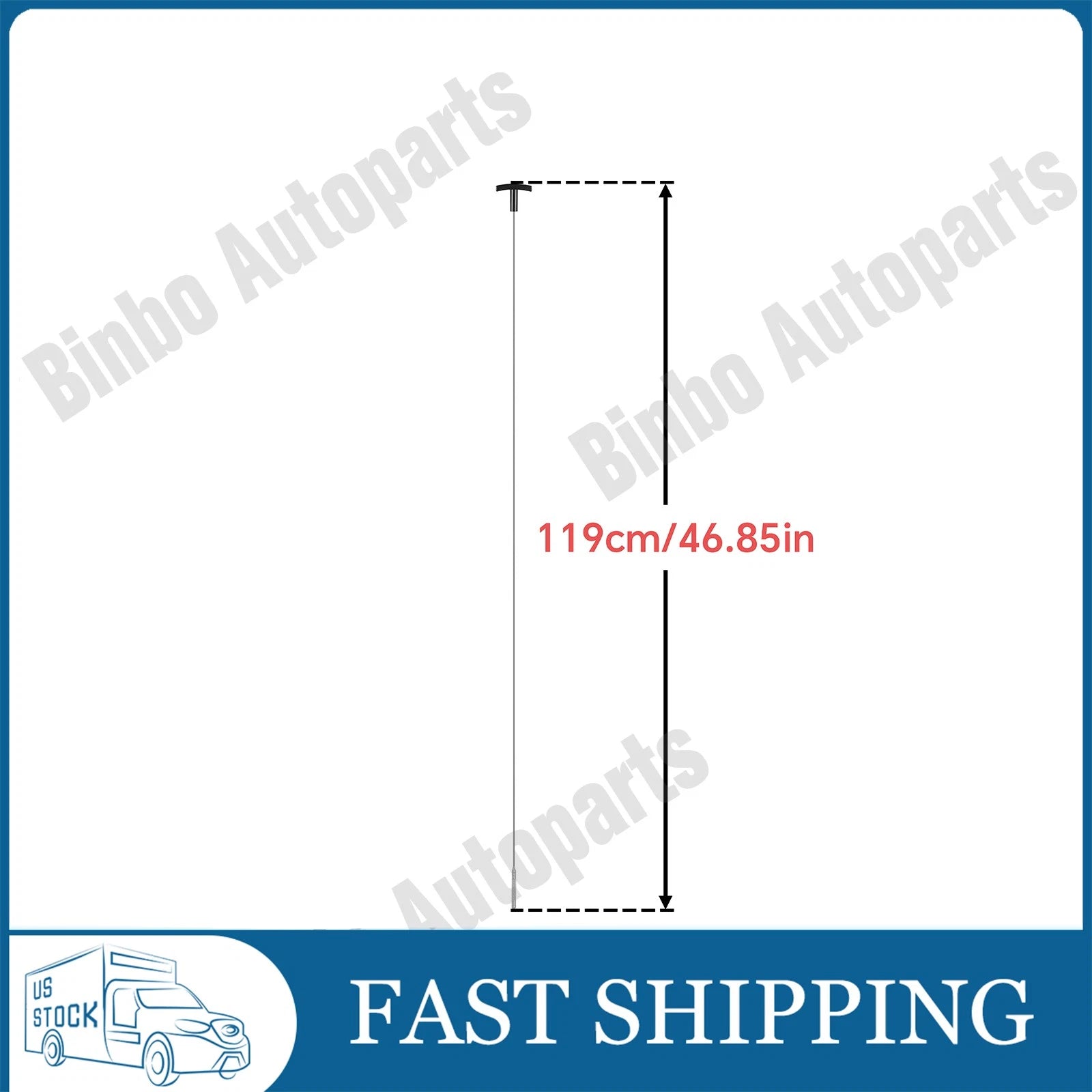 Engine Oil Dipstick 3C3Z6750AA For 2003 2004 2005 2006 2007 Ford F250 6.0L V8 07FC0E-D4 - KOEEK
