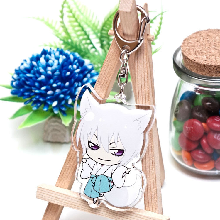 Kamisama Kiss Hajimemashita Love Tomoe Nanami Mizuki Kurama Keychain Keyring- 07FC0E-D4 - KOEEK
