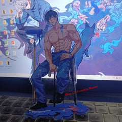 Anime Jujutsu Kaisen Fushiguro Toji Acrylic Desktop Stand Decor Collection 12cm 07FC0E-D4 - KOEEK