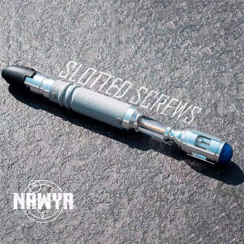 Replica NAWYA Doctor Who 10th Metal Sonic Screwdriver LED Retractable‌ Hand Lamp 07FC0E-D4 - KOEEK
