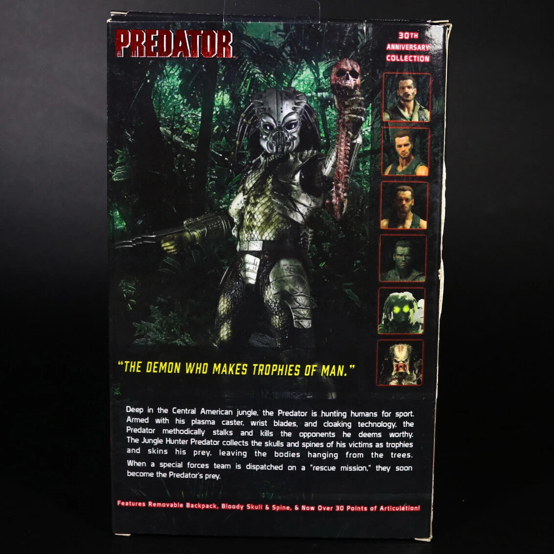 NECA Jungle Hunter Predator Masked 7" Action Figure 30th Anniversary Collection NECA - KOEEK