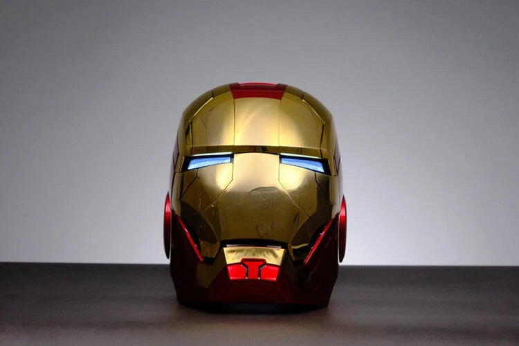Stock AUTOKING Gold Iron Man MK5 1:1 Wearable Helmet Deformed Voice-control Mask AUTOKING - KOEEK