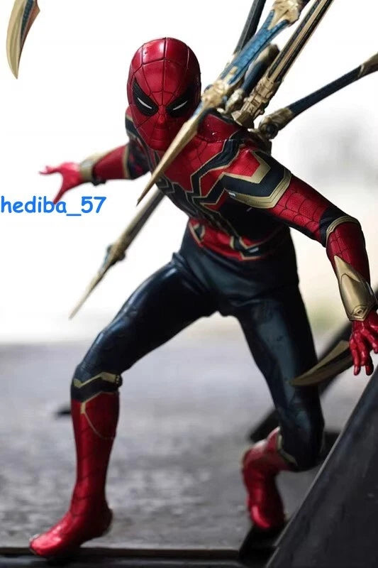 1:6 Scale Spider-Man Iron Spider Movable Action Figures Model Toy Collection 07FC0E-D4 - KOEEK