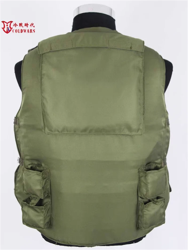 Reproduction Of Soviet 6b3 Tactical Bulletproof Vest Combat Training Vest Green 07FC0E-D4 - KOEEK