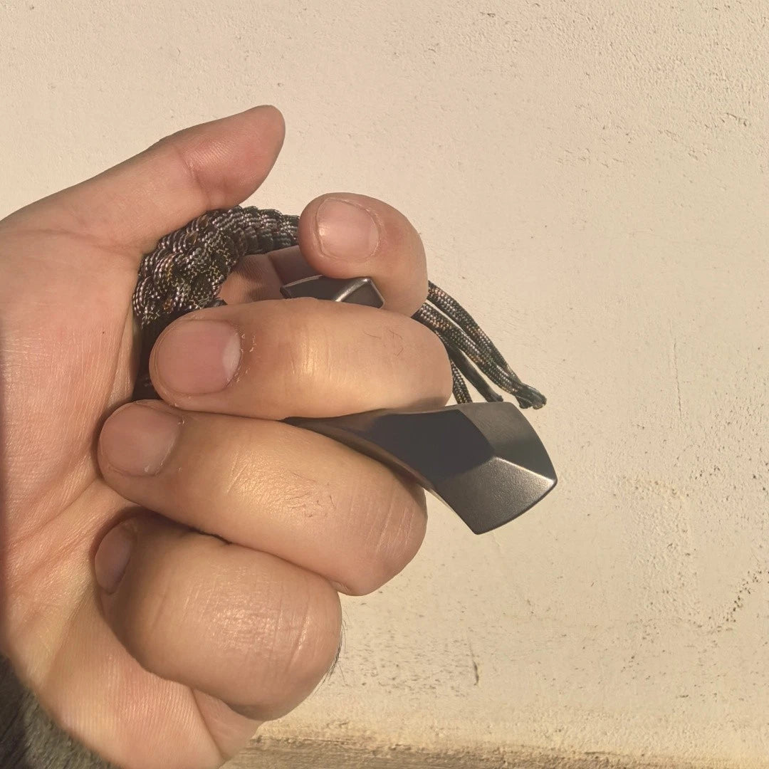 Titanium alloy Cross “Thickened 12mm” EDC Tool Defense. 07FC0E-D4 - KOEEK