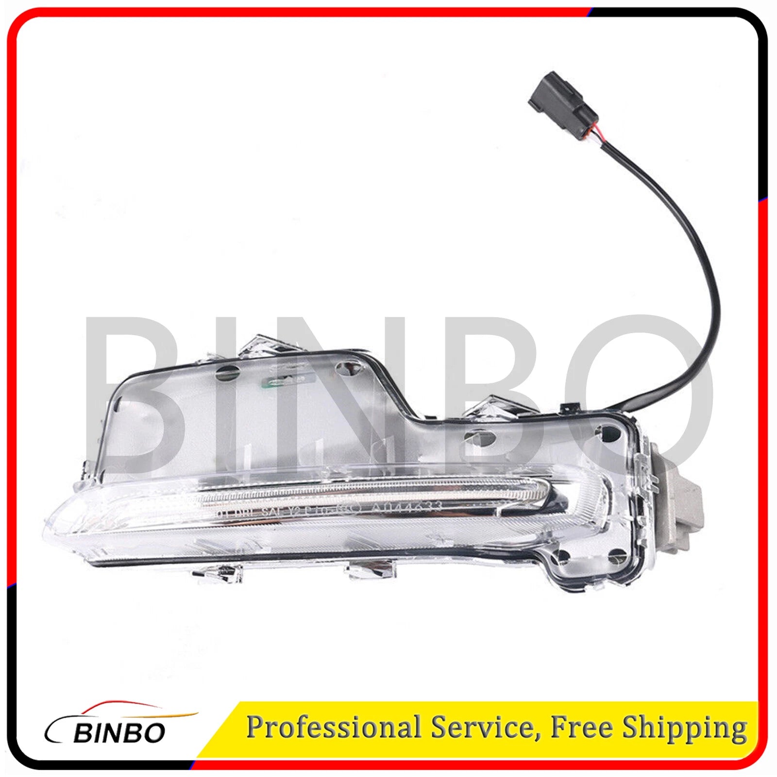 LED Front Right Fog Light DRL Daytime Running Lamp For 2014-2018 Volvo S60 V60 07FC0E-D4 - KOEEK