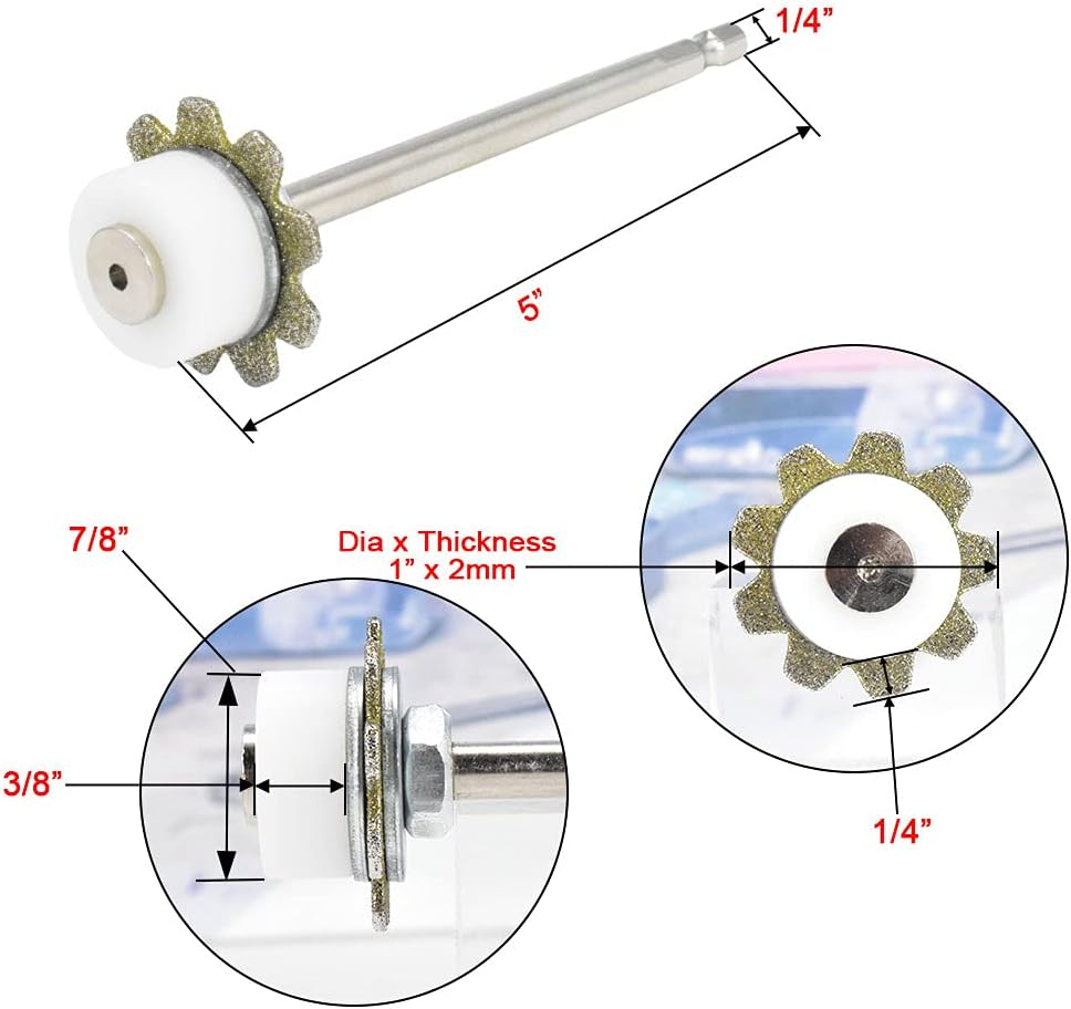 ny innvendig rørkutter 1-1/2"(36mm) intern PVC-plastrørskjæreverktøy Diamond C