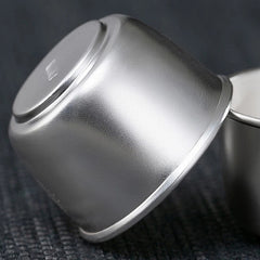 Pure Silver Master Cup 999 Sterling Silver Marked Tea Cup Health Care Chinese 07FC0E-D4 - KOEEK