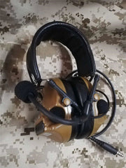 C3Comtac III TCA Headset Military Standard Plug Headset For PRC 148 152 MBITR TCA - KOEEK