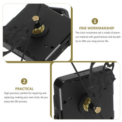 Electric Clock Motor Silent Battery Operated Clock Mechanism Replacement 07FC0E-D4 - KOEEK