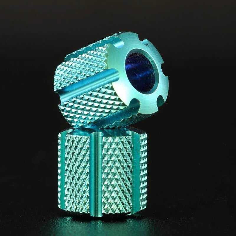 Titanium Knife Lanyard Bead EDC Paracord Necklace Pendant Bracelet DIY Bead Gift 07FC0E-D4 - KOEEK