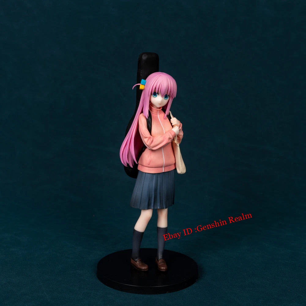 Anime BOCCHI THE ROCK! Gotoh Hitori Pvc Figure Model Collection Decor Gift 07FC0E-D4 - KOEEK