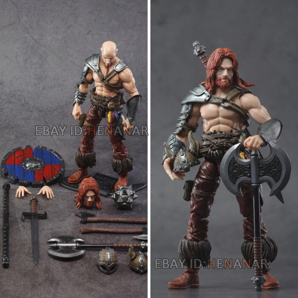 BFS Vitrun Barbarian Adventurer 1/18 Action Figure 3.75in Collectible Model BFS - KOEEK