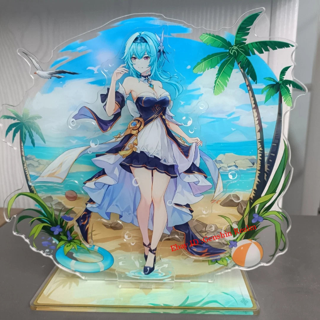 Anime  Eula Lawrence Acrylic Desktop Stand Figure Collection Decor 07FC0E-D4 - KOEEK