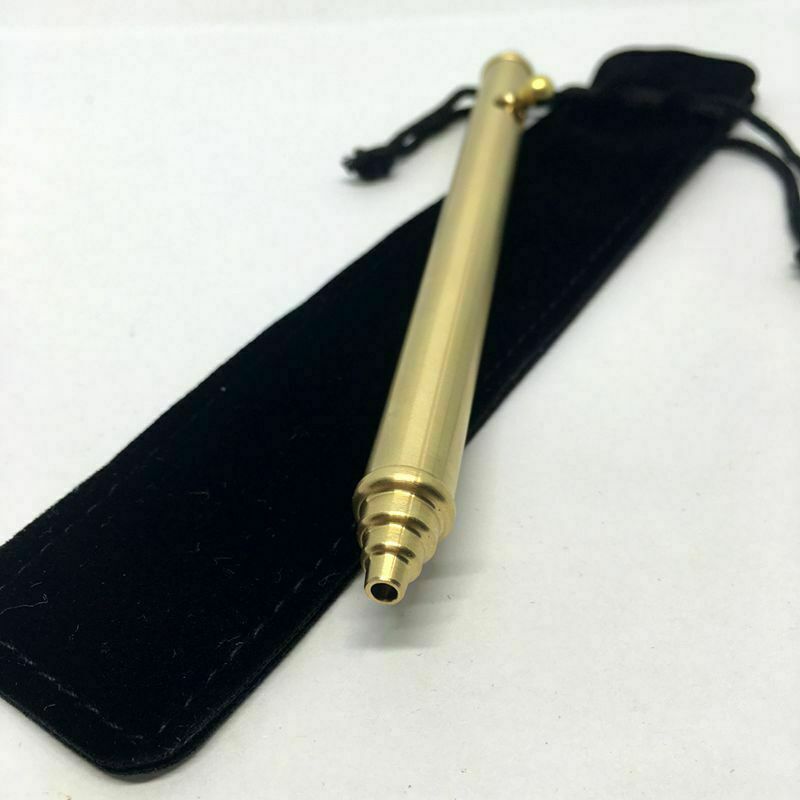 EDC Brass Bolt Gel Pen Ballpoint Rollerball Signature Pens Office Stationery 07FC0E-D4 - KOEEK