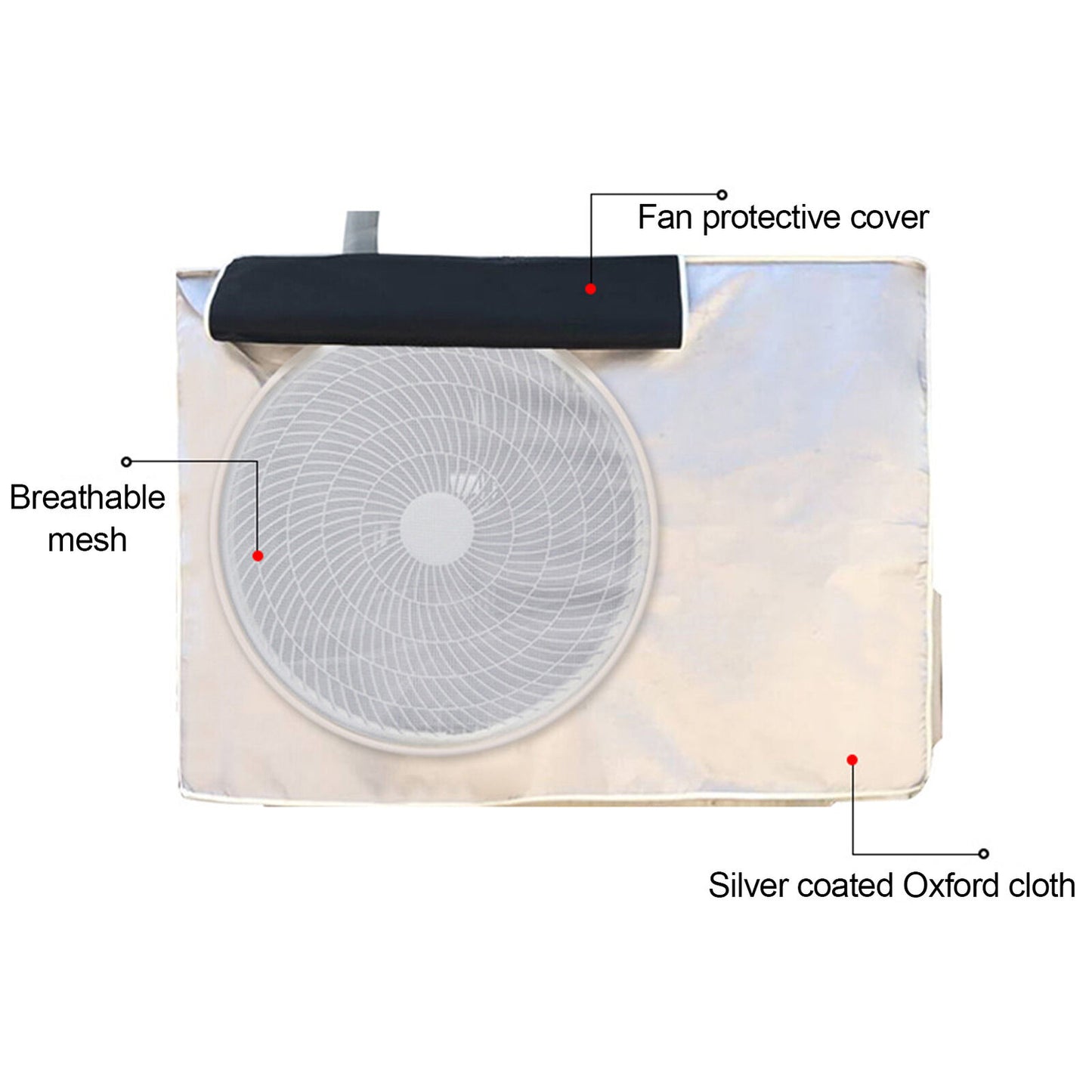 new Outdoor Air Conditioning Cover Waterproof Dust Cover Washing Anti-Dust koeek - KOEEK