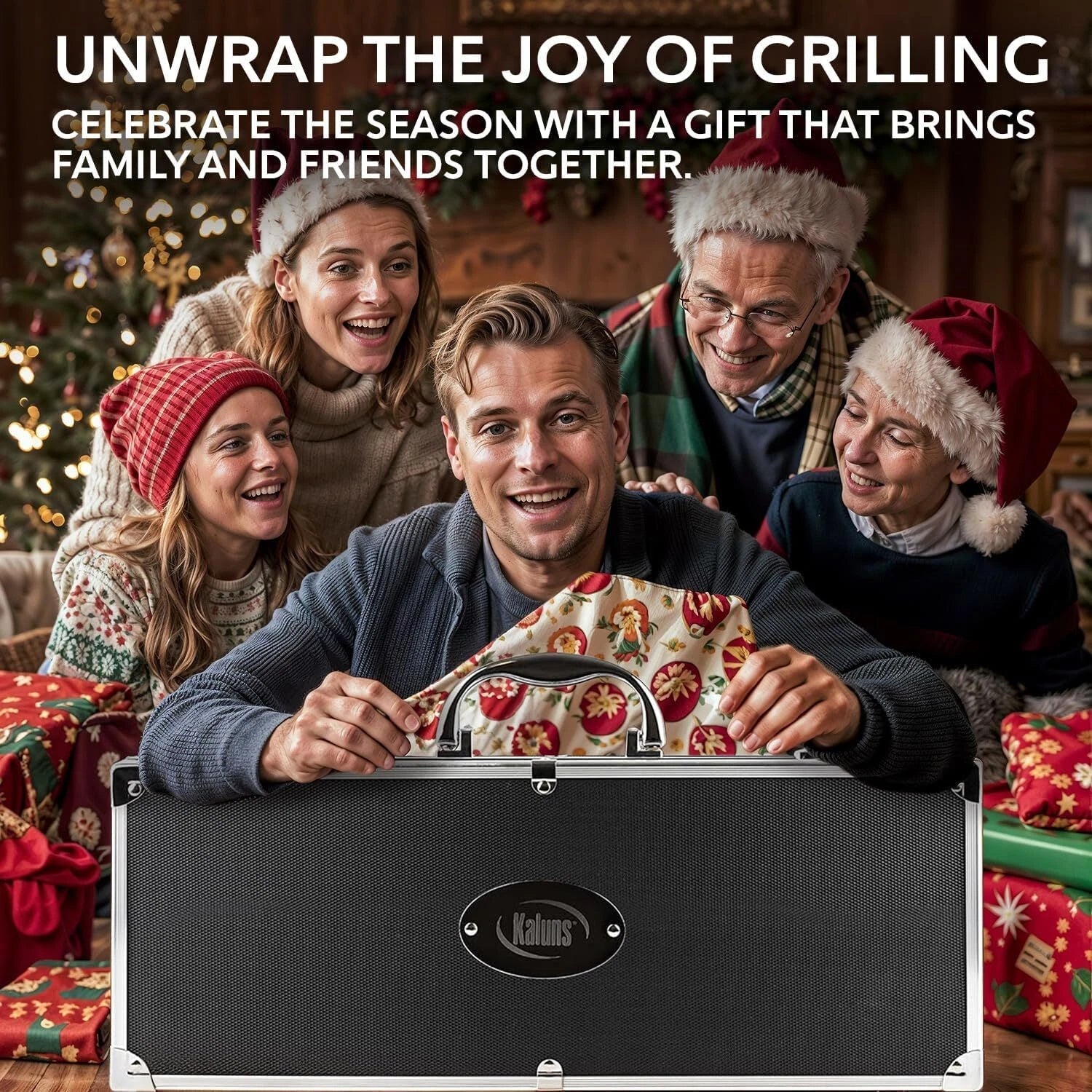 Grilling Accessories, Dad Gifts for Fathers Day Grilling Gifts, Heavy Stainless 07FC0E-D4 - KOEEK