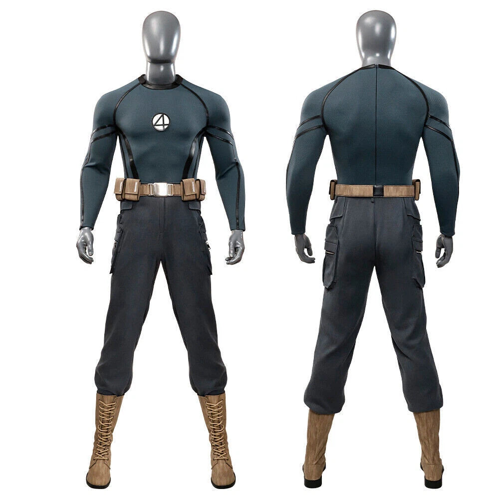 Deadpool 3 Johnny Storm Human Torch Cosplay Costume Fancy Dress Tops Outfit 07FC0E-D4 - KOEEK