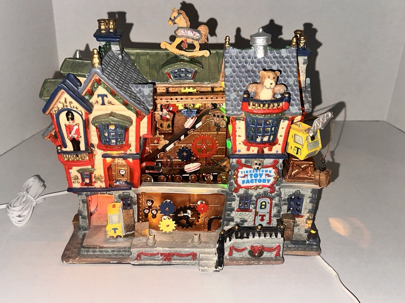 2005 Lemax Tinkertown Toy Factory No. 55260 Lighted & Animated Building Orig Box LEMAX - KOEEK